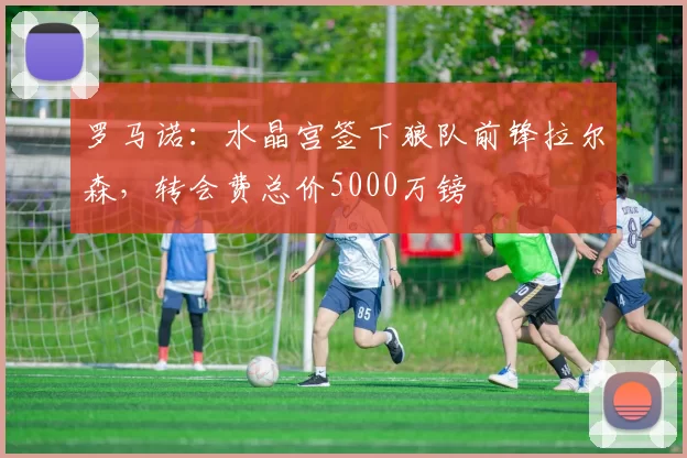 罗马诺:水晶宫签下狼队前锋拉尔森,转会费总价5000万镑