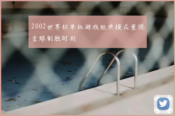 2002世界杯单机游戏经典模式重现金球制胜时刻